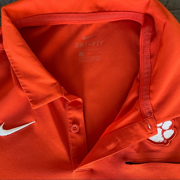 Clemson Nike EliteCoaches Sideline PerformancePolo - Picture 3 of 4